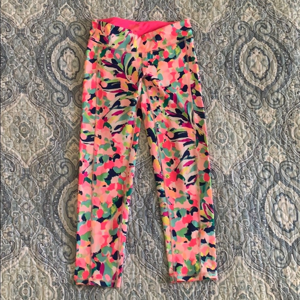 Lilly Pulitzer Luxletic Crop Legging Size Small